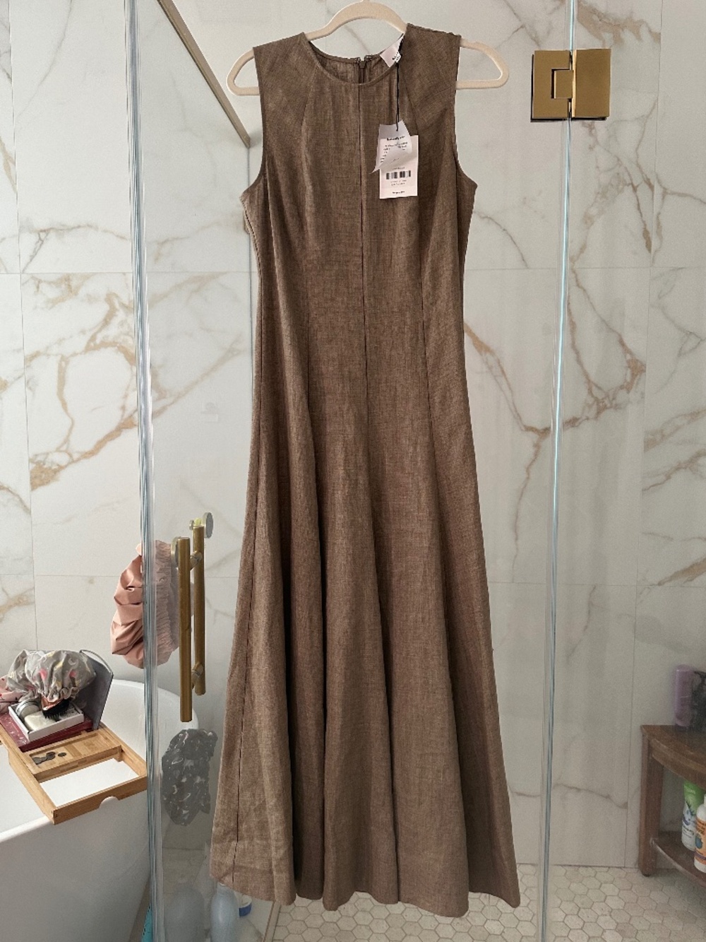 Celia Linen Dress NWT